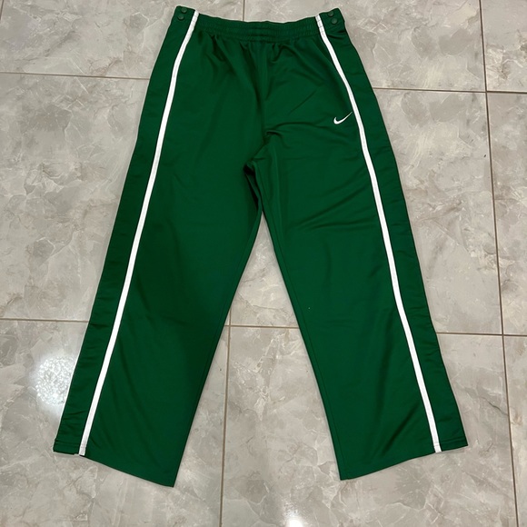 Vintage Nike Track Pants - Green XL - Picture 1 of 6